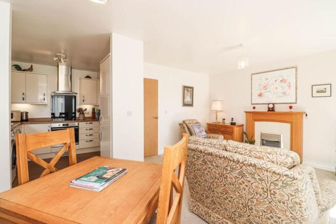 Lounge into Kitchen
