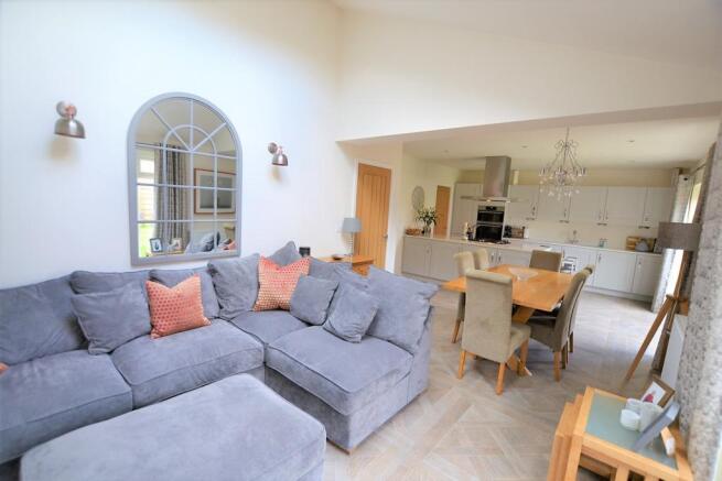 Open plan living din