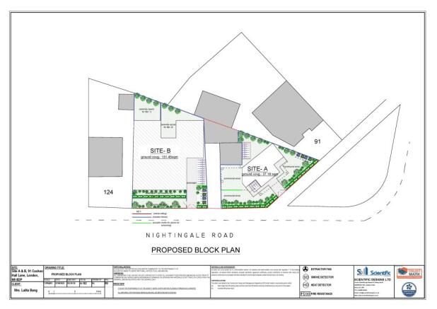 Site A and Site B, 91 Cuckoo Hall Lane, Enfield, London, N9 8DP