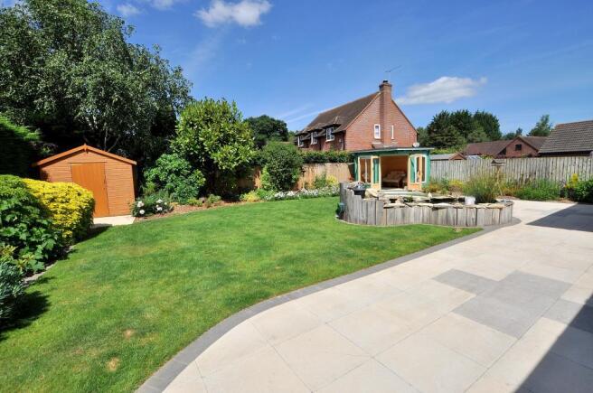 Rear garden