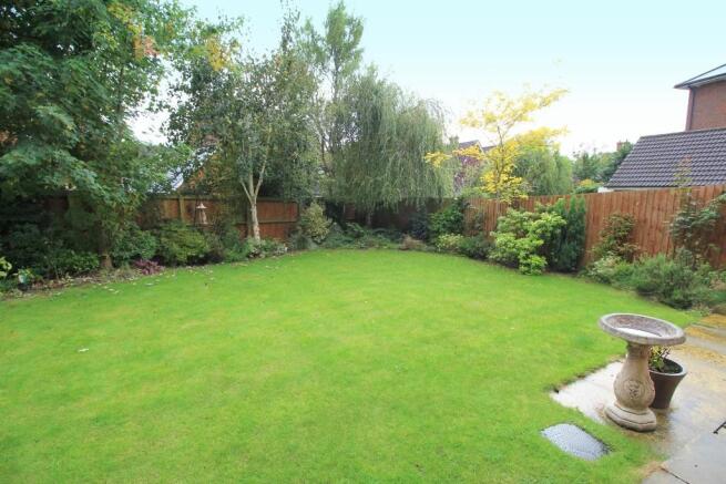 Rear garden