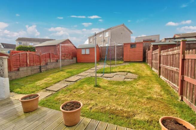 Rear Garden And Decked Area