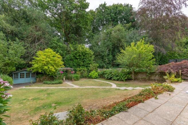 Rear garden