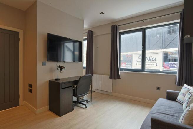 Living area and window