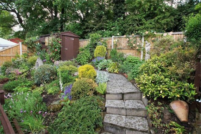 Rear garden