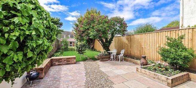 Rear garden