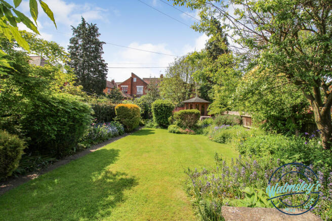 Rear garden view