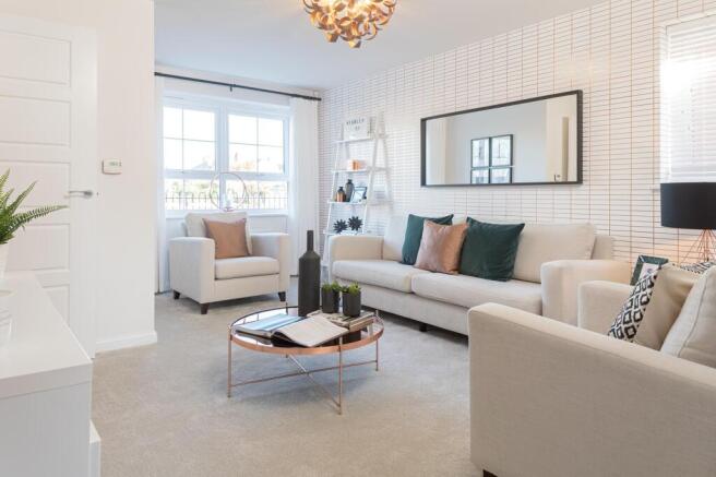 Lounge in the Maidstone three bedroom home