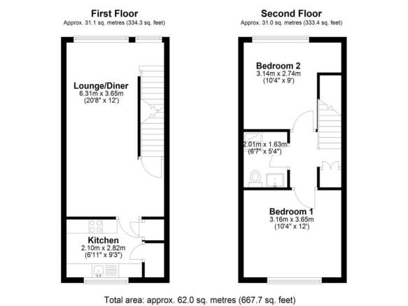 34 West Court, Royst