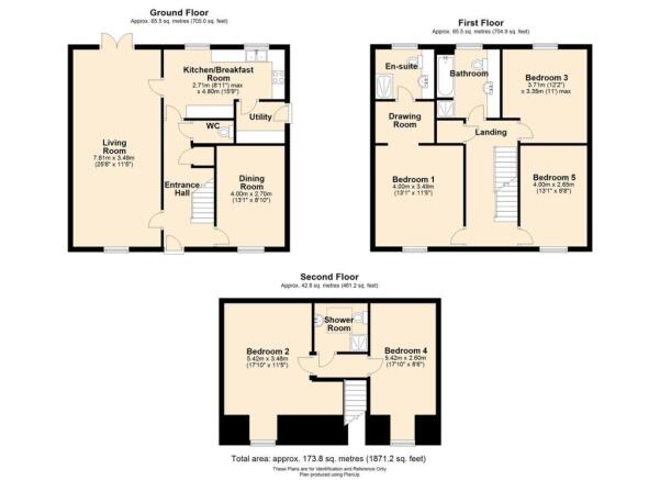 20 Woodfield Close, Hereford, Floorplan.JPG