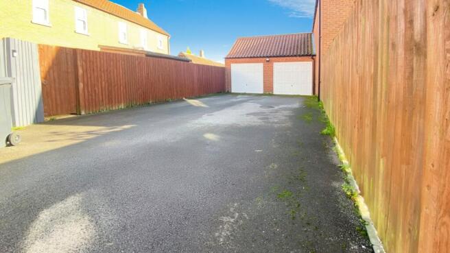 Double Driveway & Double Garage