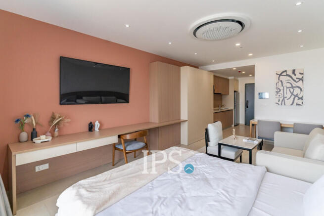 Studio Condo for Sale at Diamond Bay Garden, Koh Pich, Phnom Penh