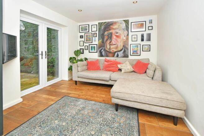 Open planned family room