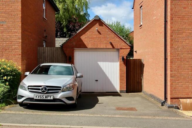 Garage and Driveway for 2 cars