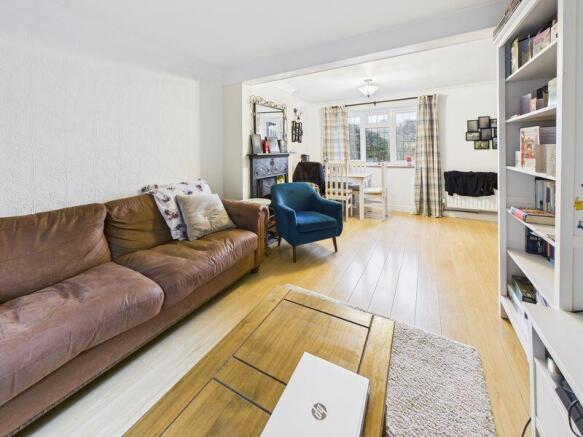 LIVING ROOM TO DINING AREA