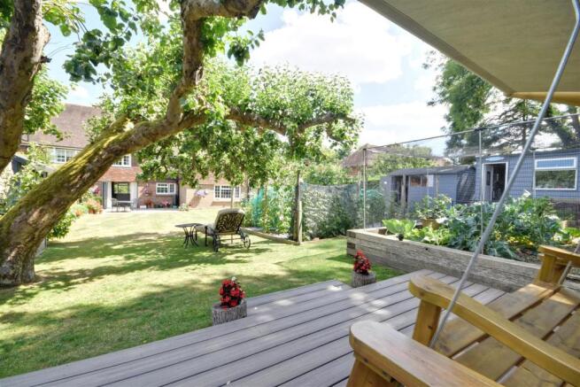 Rear gardens