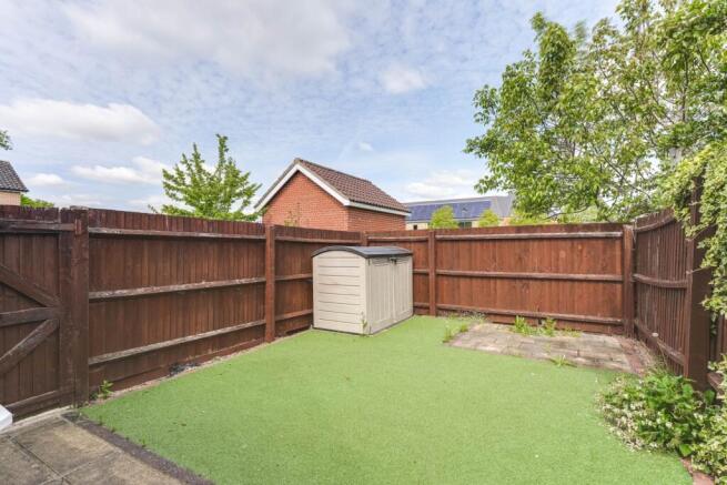 Rear garden