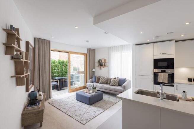 Living Area / Kitchen