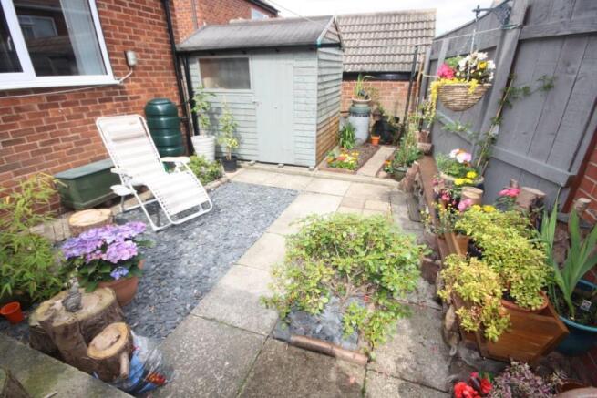 Rear Patio Area