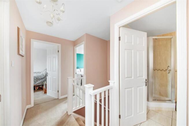 Stairs and landing: