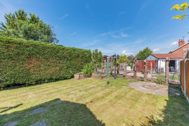 Rear garden