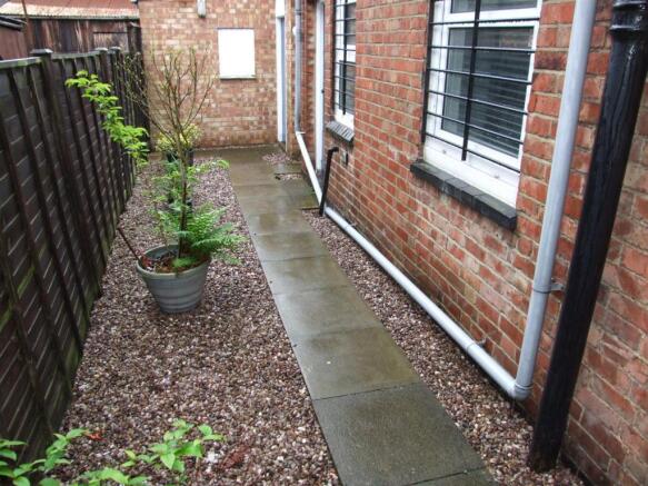 Rear of Property