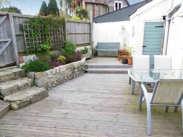 Rear garden
