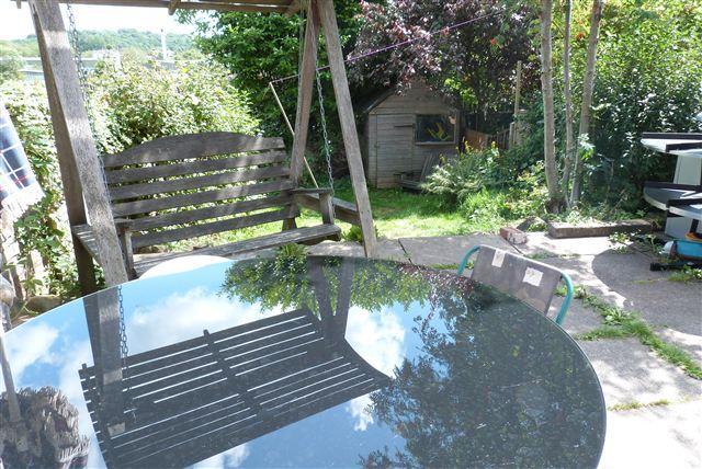 rear garden.