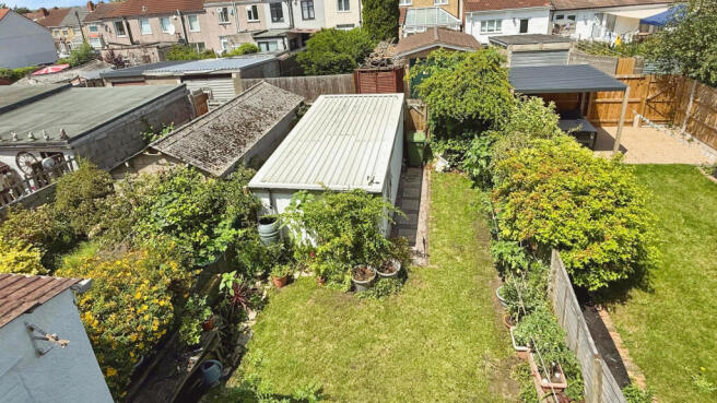 view of the garden