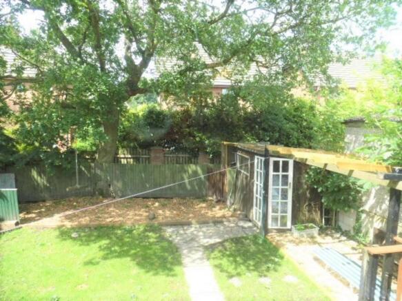 Rear garden