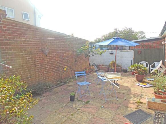Rear Patio