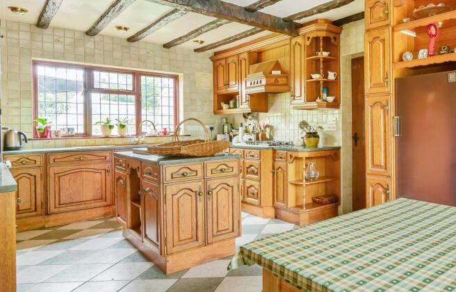 Main house kitchen