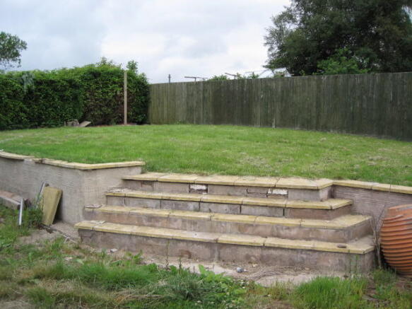 Rear garden