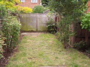 enclosed rear garden