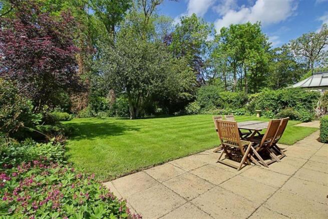 Rear garden