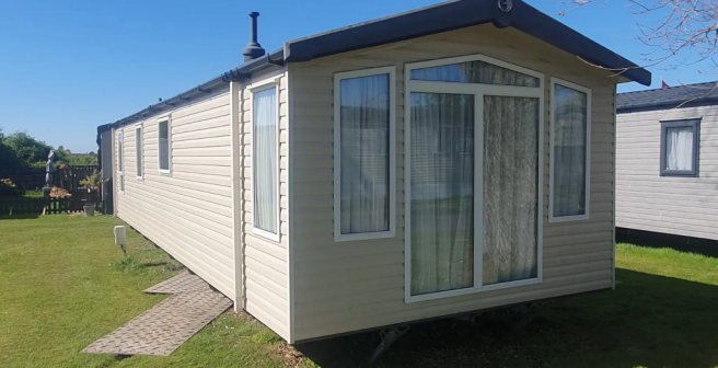 Swift Bordeaux Holiday Caravan Exterior At New Rom