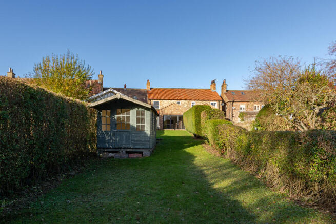 Rear garden..