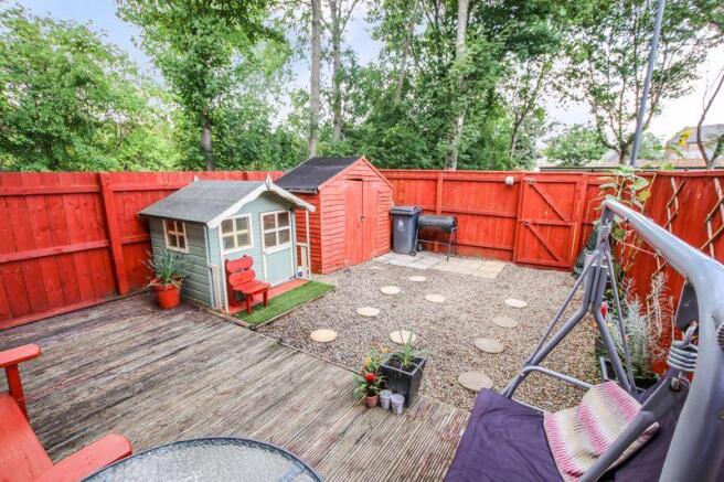 Rear garden