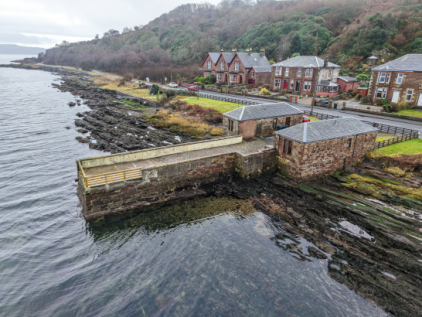 Pier Cottages, (two one-bedroom cottages), Kilchattan Bay, Isle Of Bute, Buteshire, PA20