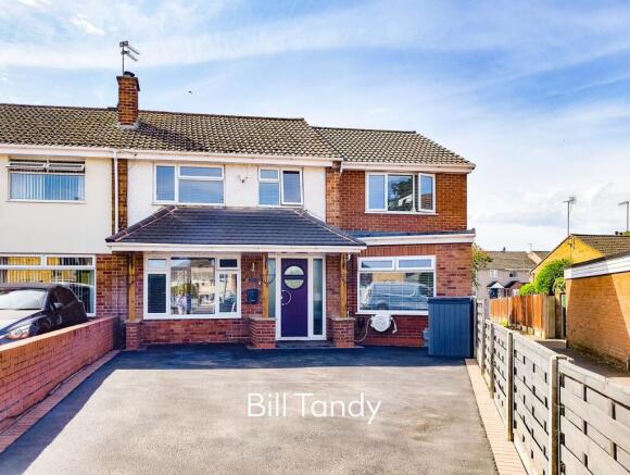 4-bed semi-detached on Spring Road, Lichfield, WS13, £425,000