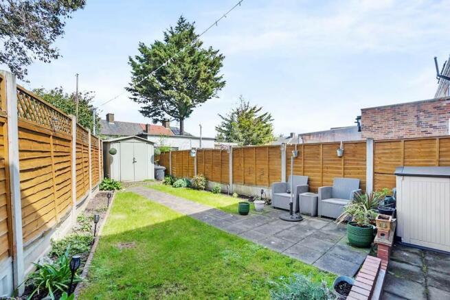 Rear garden