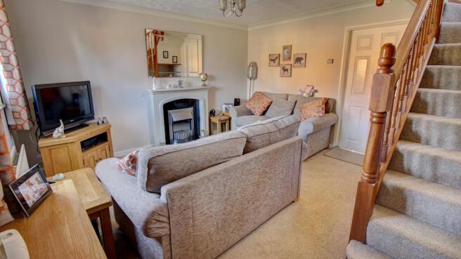 Lounge with Stairwell