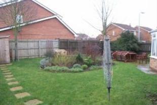 Rear garden