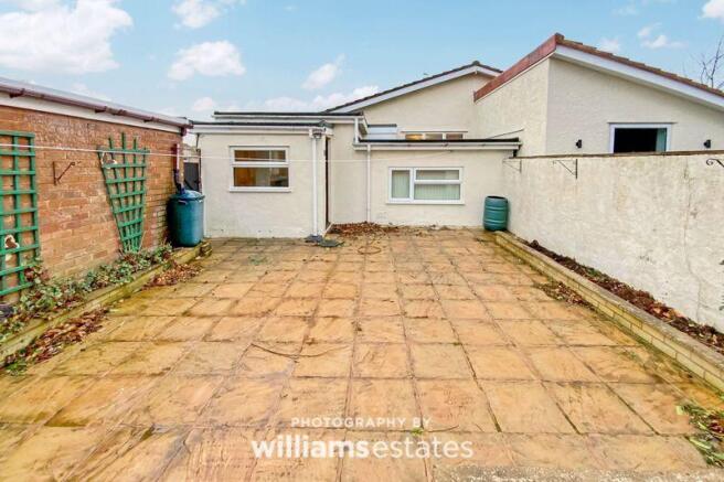 Rear Paved Garden