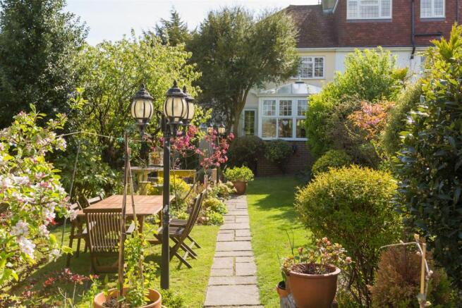 Rear garden