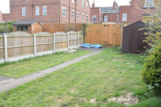 Rear garden