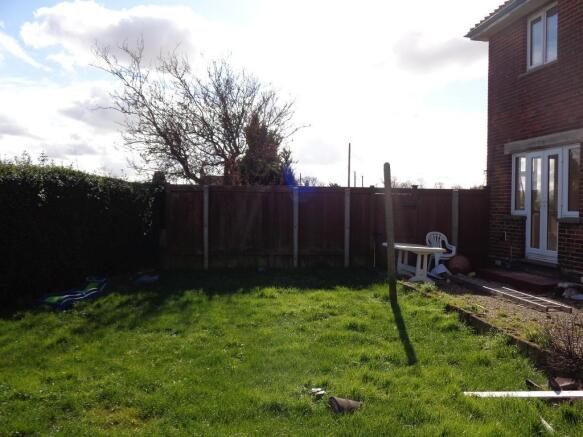 Rear garden
