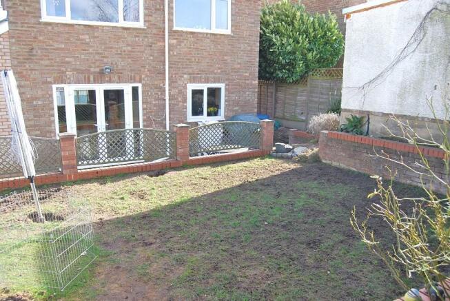 Rear of property