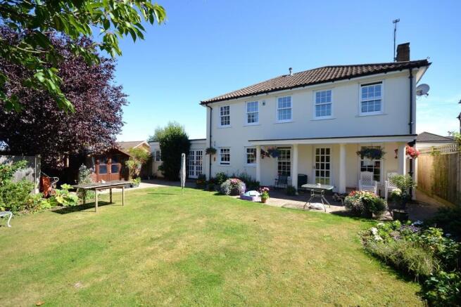 Rear garden