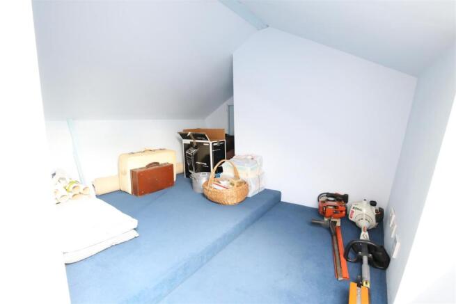 Two attic room areas